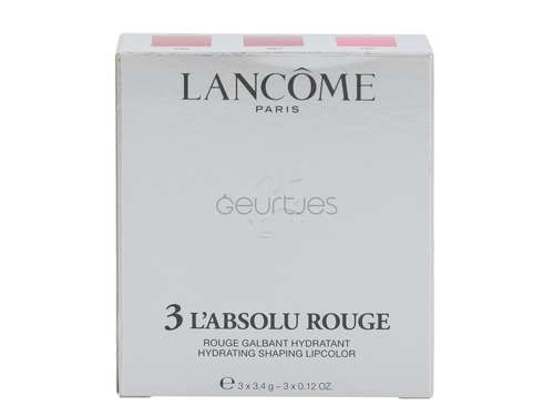 Lancome L'Absolu Rouge Lipcolor Trio Set