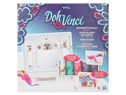 Hasbro Play-Doh Doh Vinci Decorating Stickers Design Kit