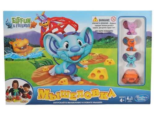 Hasbro Elefun & Friends Mousetrap Board Game