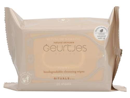 Rituals Namaste Purify Biodegradable Cleansing Wipes